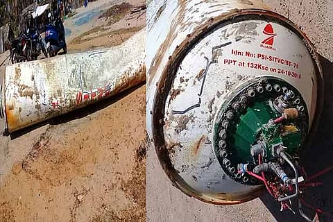 The propeller found on Wednesday weighs about 500 kg and has an empty magazine