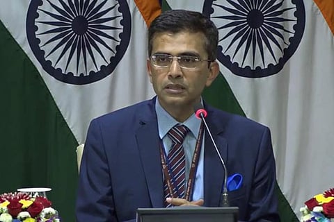 External Affairs Ministry Spokesperson Raveesh Kumar