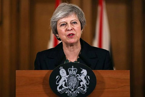 Britain's Prime Minister Theresa May