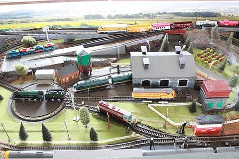 A station model created by Sundaram Parthasarathi