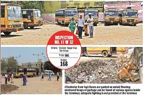 Commuter Inconvenience: Vallalar Nagar bus terminus fails to give basic amenities to commuters