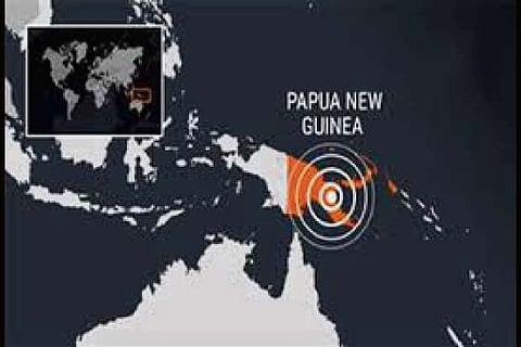 7.2 magnitude earthquake rocks Papua New Guinea