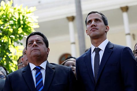 Deputy of Venezuela's Guaido arrested and dragged away by tow truck