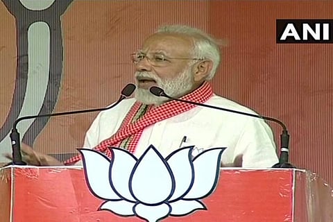 I belong to the caste of the poor: Modi