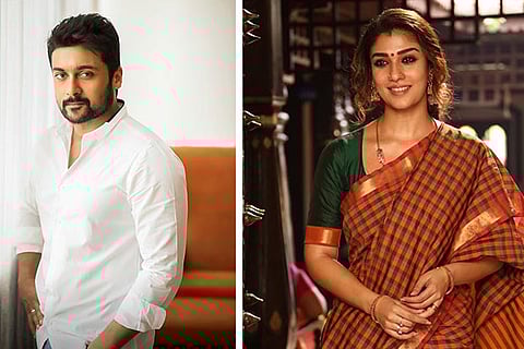 Suriya and Nayanthara