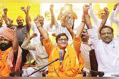 Election Commission seeks 'factual report' on Pragya Thakur's 'Godse a patriot' remark