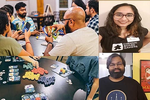 Board gaming enthusiasts from the city gathered at a spot; Chitra: Arjun Sukumaran