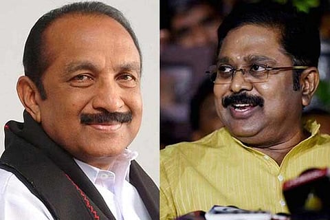 Vaiko and TTV Dhinakaran