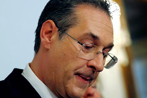 Austrian Vice Chancellor Heinz-Christian Strache