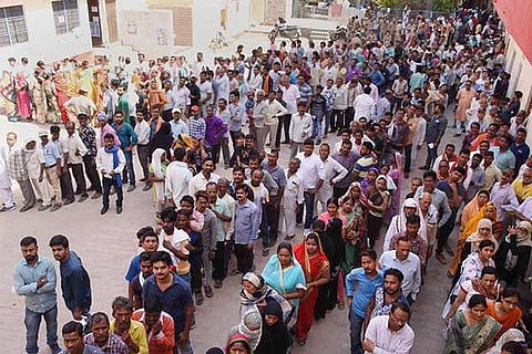 52 per cent turnout in final phase of Lok Sabha election till 4 pm