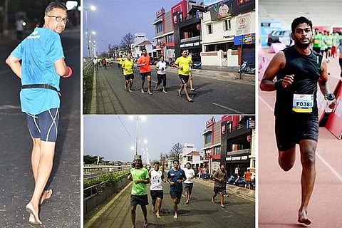 Chennaiites are running barefoot for better health
