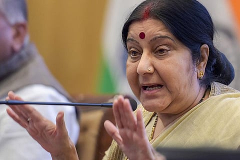 Sushma to visit Kyrgyzstan on Tuesday for meet