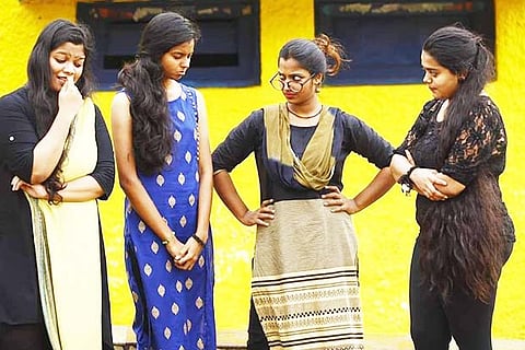 Team Pori Urundai during the shoot