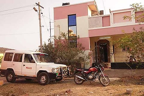 The house that was burgled