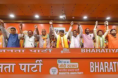 Trinamool exodus: 3 MLAs, 60 councillors join BJP