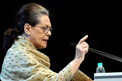 Sonia rules out alliance with Sena in Maharashtra