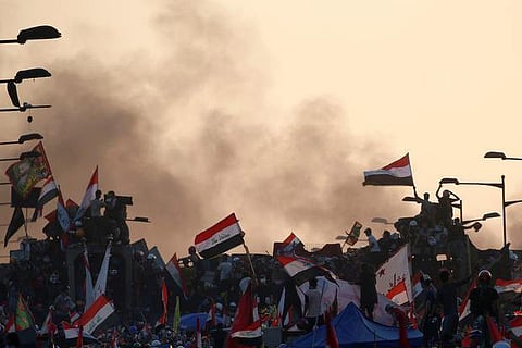 Roads blocked in Iraq as anti-govt protests continue