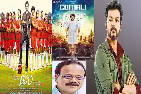 Blockbuster movies like Bigil, Comali had copyright issues on script ahead of film?s release; Vijay in Sarkar