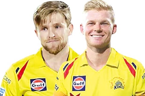 David Willey and Sam Billings