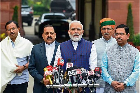Govt ready to discuss all issues in Winter Session of Parliament: PM