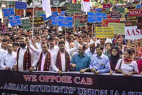Protests against Citizenship Bill in North-East states