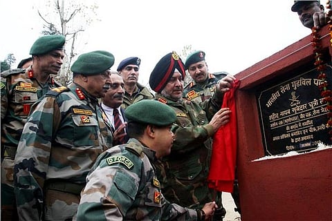 Army dedicates park to public in J-K's Doda