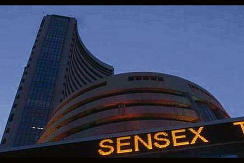 Sensex rallies nearly 500 pts to hit record peak, Nifty reclaims 12K