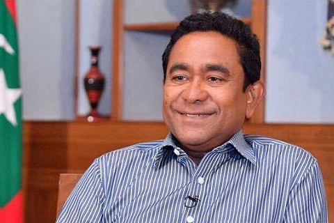 Yameen Abdul Gayoom, Image Credit: Twitter - @IbrahimNahyan