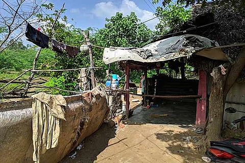 Families settled in Gudapakkam have to live in poor conditions as the area lacks basic facilities