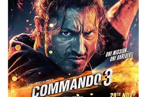 'Commando 3' records 4cr-haul on day 1 in domestic market