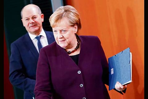 Germany's SPD pick new leader with fate of Merkel coalition at stake