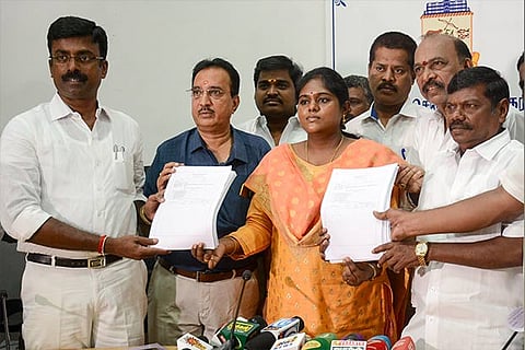 Commissioner (in-charge) of Chennai Corporation R Lalitha released electoral roll on Friday