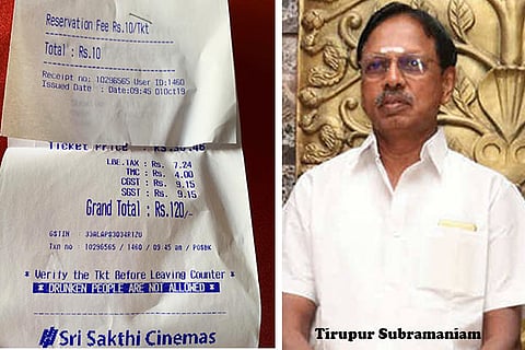 Head of TN Theatre Owners’ Association faces the heat for levying extra ticket charges