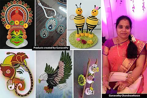 Differently abled breaks barriers with her art