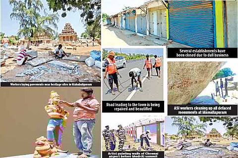 Ancient town of Mahabs gets modern makeover ahead of Modi-Xi summit