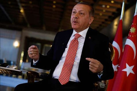 Arms embargoes won't stop Turkey's Syria operation: Erdogan