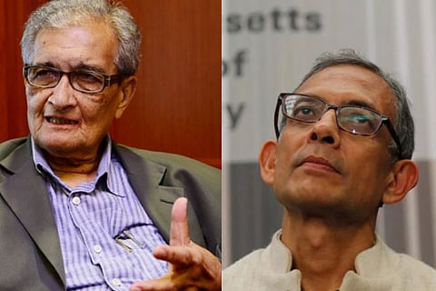 BJP accuses Abhijit, Amartya of using Nobel for political interest
