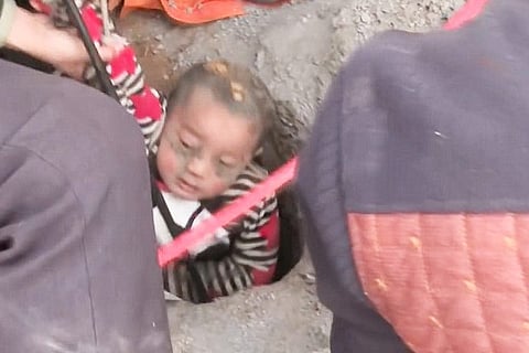 Watch: Chinese boy pulled out from 300-feet well within 3 hours