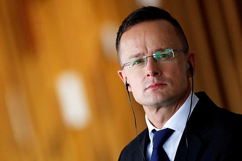 Hungarian Foreign Minister Peter Szijjarto