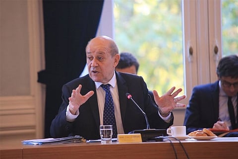 French Foreign Minister Jean Yves Le Drian