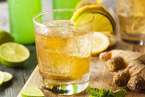 Make your own ginger ale at home for better digestion