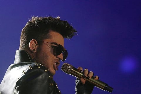 Adam Lambert. File photo: Reuters