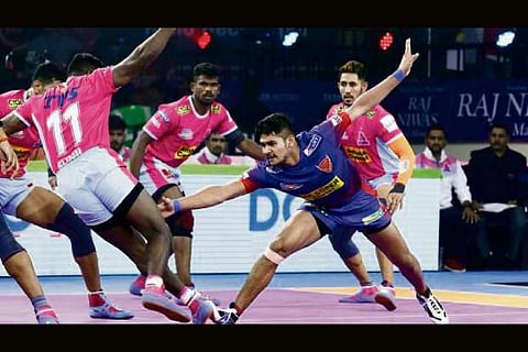 PKL 7: Delhi ride Naveen's stunning effort to pip Jaipur