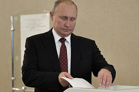 Russians vote in regional elections after biggest protests in years