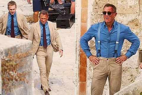 James Bond star Daniel Craig spotted in bloodied, bruised look on sets of 'No Time to Die'