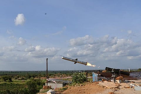 Man portable anti-tank guided missile successfully flight tested: Defence Ministry