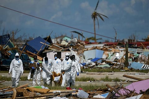 Tropical Storm Humberto lashes Bahamas, seen becoming hurricane
