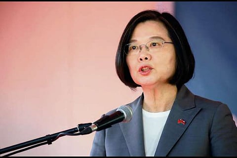 Taiwan's President Tsai Ing-wen