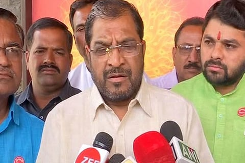 Swabhimani Shetkari Sanghatana leader Raju Shetti
