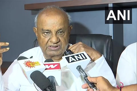 Kashmir status withdrawn to protect nation's integrity: Gowda